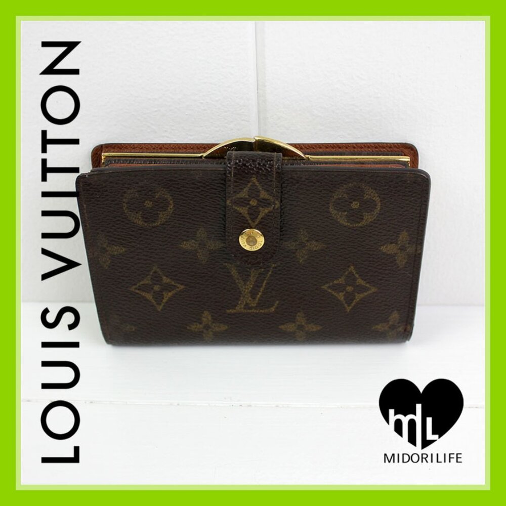LOUIS VUITTON Vintage Monogram Portefeuille Viennois Wallet
